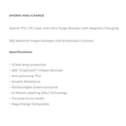 [ONLINE ONLY] Skinarma Shorai with Mag Charge for iPhone 14 Pro Max - Magsafe Compatible - Purple ( Barcode: 8886461242683 )
