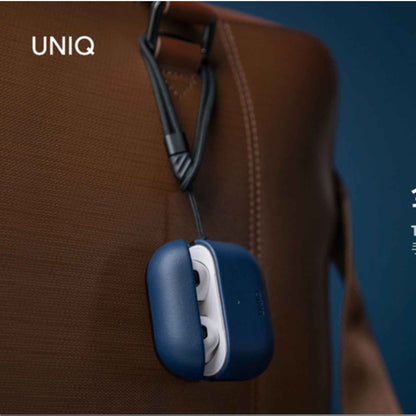 UNIQ Terra Case for AirPods Pro 2 ( 2nd Gen ) Full-grain Quality - Toffee Brown (Barcode: 8886463683835 )