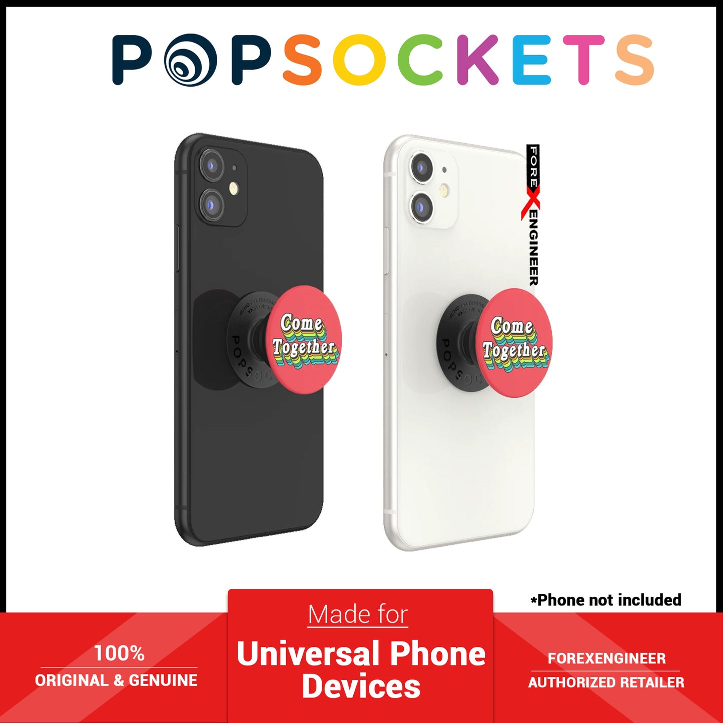 PopSockets PopGrip Swappable - Come Together