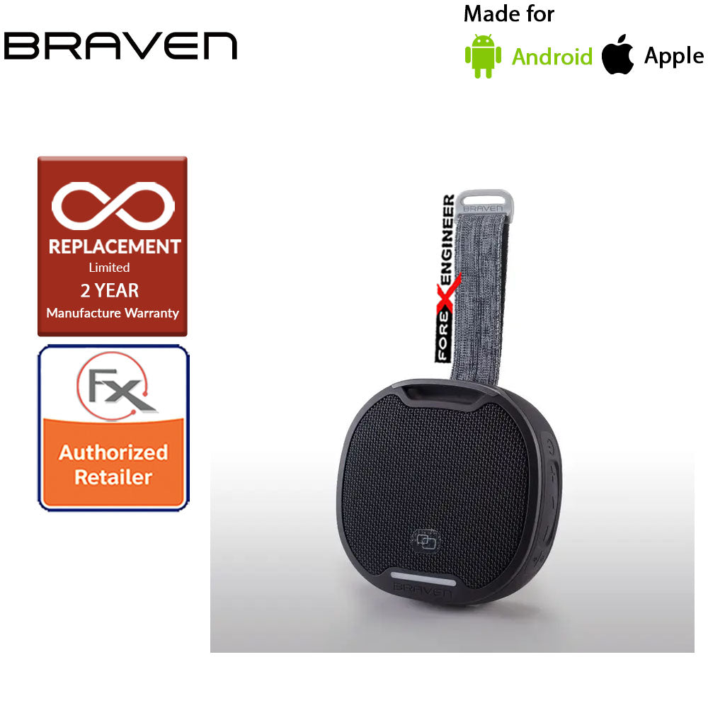 Braven Speakers BRV-S - Waterproof Rugged and Portable Speaker - Black ( 848467094848 )