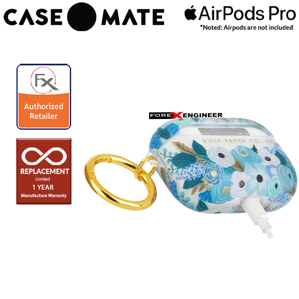 Case Mate Airpods Pro Rifle Paper - Garden Party Blue ( Barcode : 846127194037 ) (ETA: 2021-05-10)