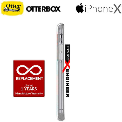Otterbox Symmetry Series Clear Graphic for iPhone X - Easy Breezy - Forexengineer-malaysia