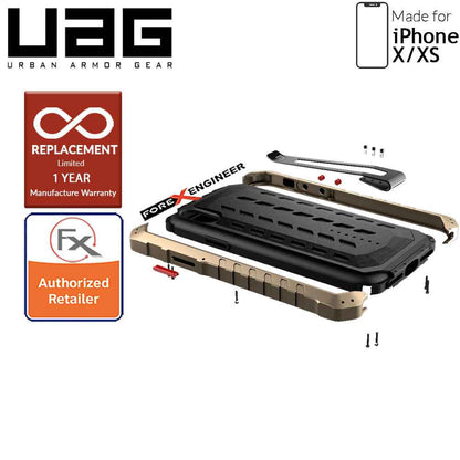 [RACKV2_CLEARANCE] Element Case - Black Ops for iPhone X - Xs - Desert Brown Color ( Barcode: 640947795661 )