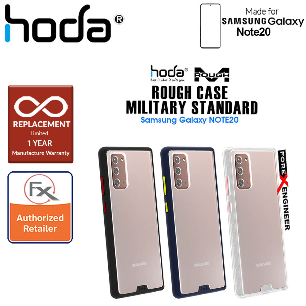 Hoda Rough Military Case for Samsung Galaxy Note 20 - Military Drop Protection ( Black ) ( Barcode: 4713381517864 )