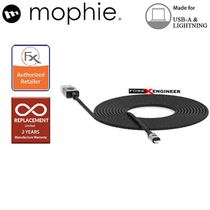 Mophie USB-A to Lightning Cable 3m - Black ( Barcode : 848467093735 )