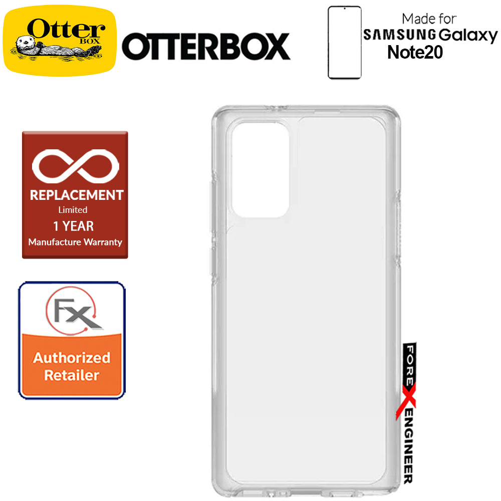 Otterbox Symmetry Clear for Samsung Galaxy Note 20 5G 2020 ( Clear ) ( Barcode : 840104214237 )