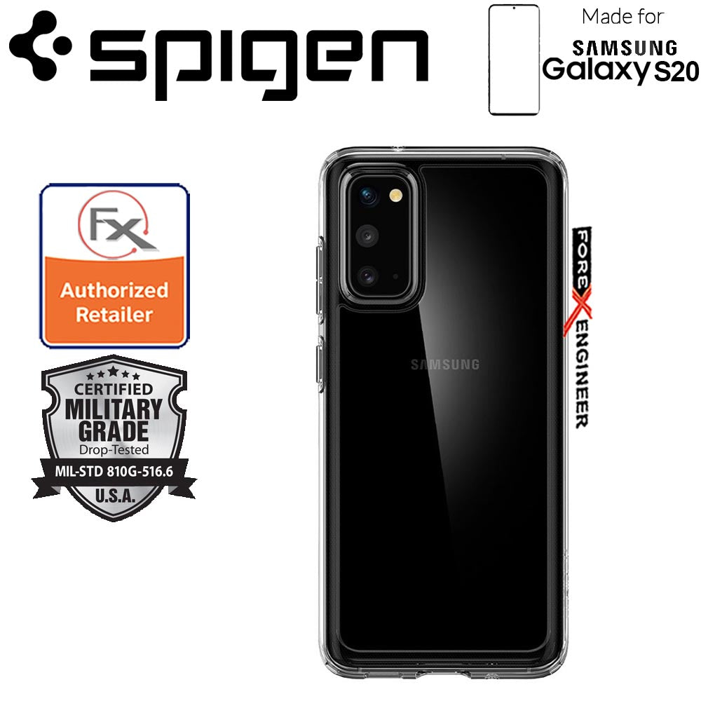 Spigen Crystal Hybrid for Samsung Galaxy S20 6.2" - Clear Color