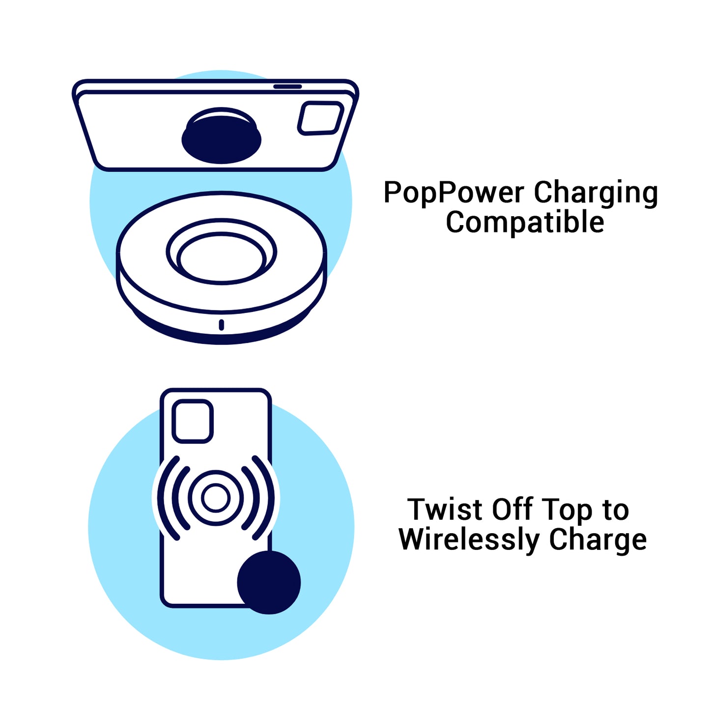 PopSockets PopGrip Swappable Premium - Oil Slick (Barcode: 840173704776 )