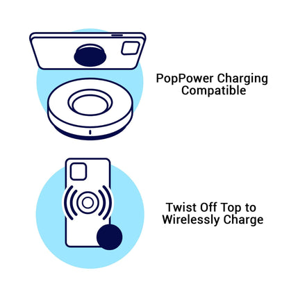 PopSockets PopGrip Swappable Premium - Tidepool Ultra Mint (Barcode: 840173707036 )