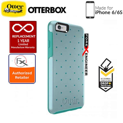 OtterBox Symmetry Series for iPhone 6s - 6 - Aqua Dot II - Forexengineer-malaysia