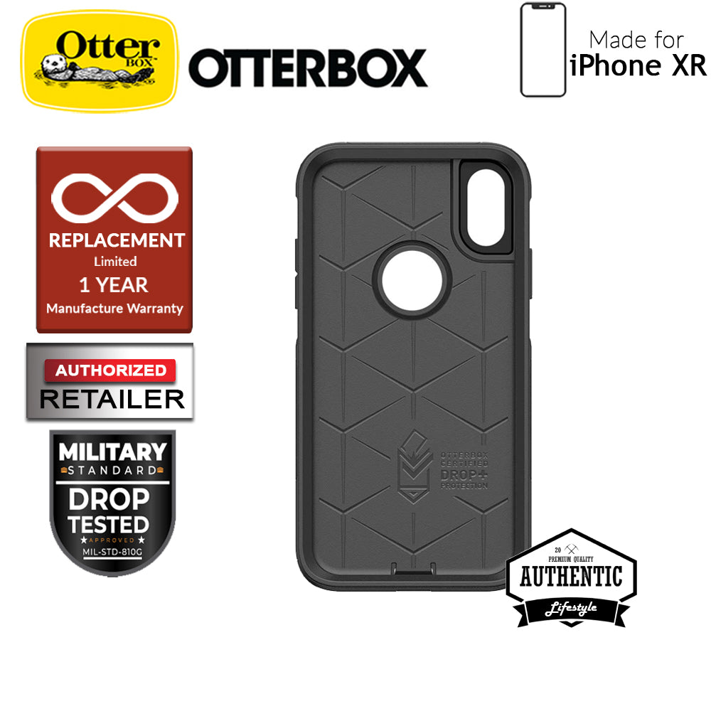 Otterbox Commuter for iPhone XR - 2 Layers Lightweight Protection Case - Black