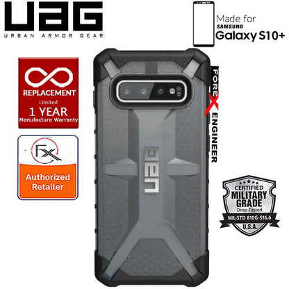 UAG Plasma for Samsung Galaxy S10+ - S10 Plus - Feather-Light Military Drop Tested - Ash - Forexengineer-malaysia