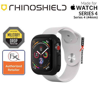 Rhinoshield CrashGuard NX- Apple Watch 44mm (Series 4 - 5 - 6 - SE )  | Black - Forexengineer-malaysia