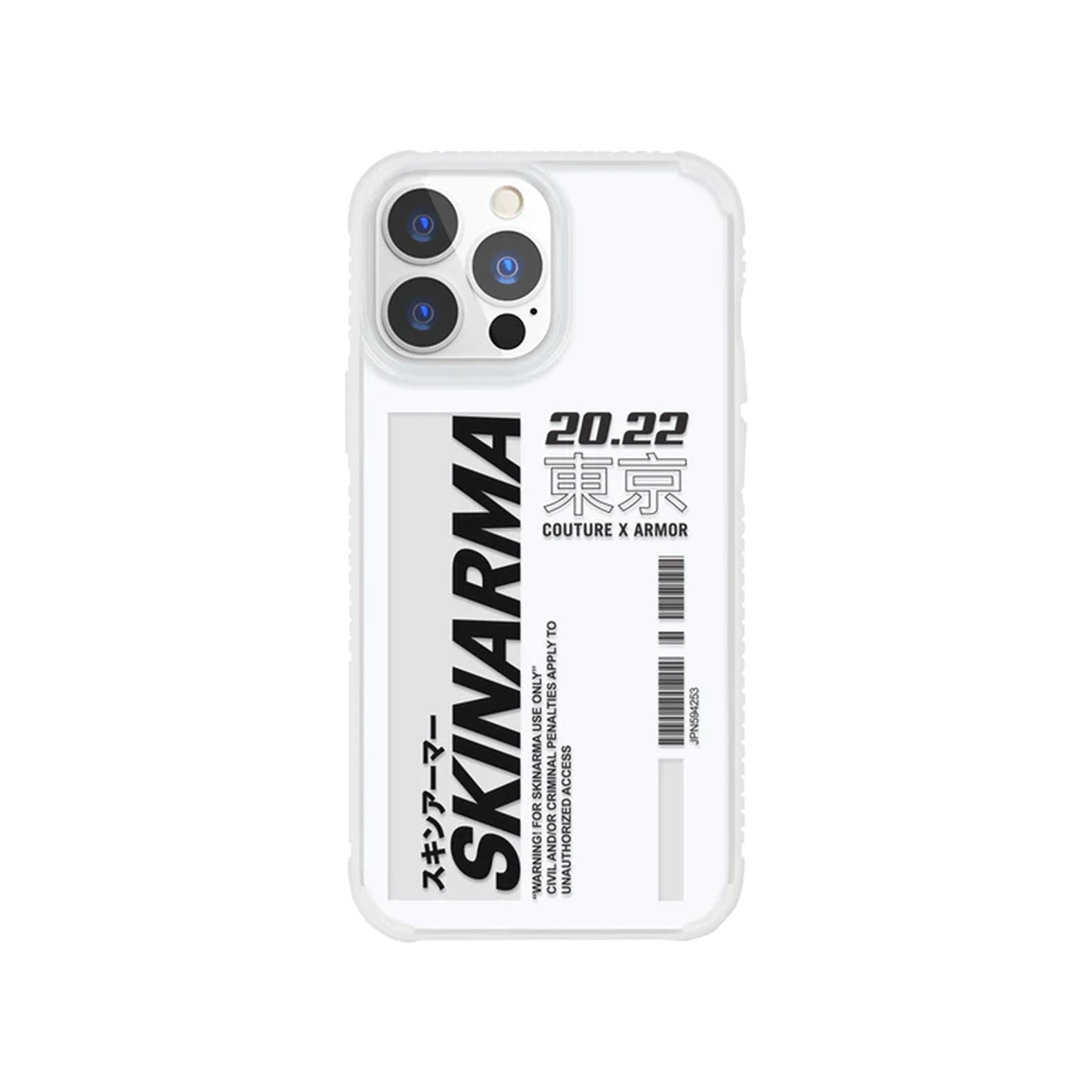 SKINARMA Garusu Case for iPhone 13 Pro 6.1 inch 5G - White (Barcode: 6972926574009 )