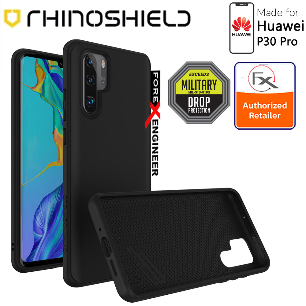 Rhinoshield SolidSuit for Huawei P30 Pro - 3.5 Meters Drop Protection - Classic Black