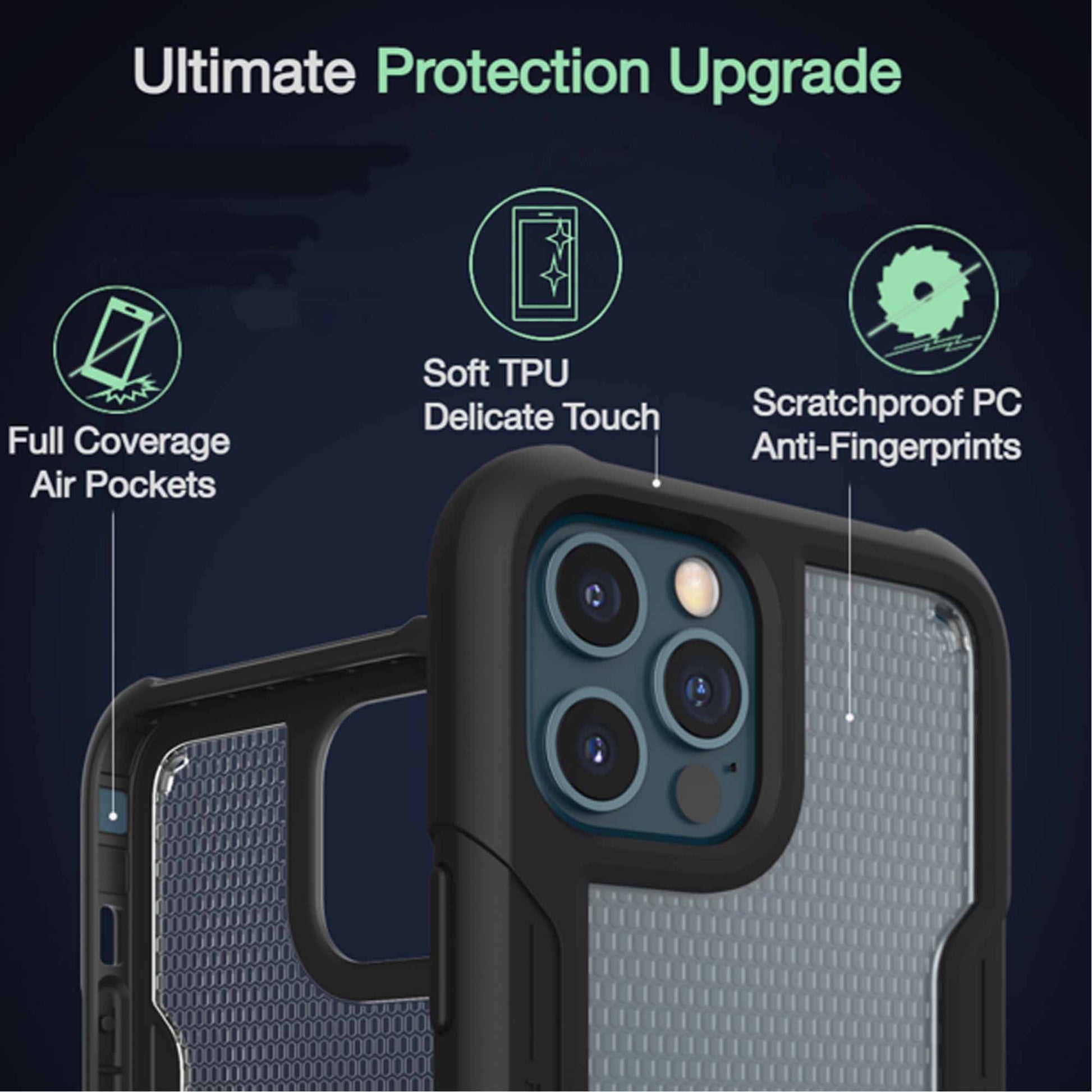 PATCHWORKS Solid for iPhone 13 Pro Max 6.7" 5G - Black (Barcode: 8809744958989 ) - Forexengineer -Malaysia- 8809744958989