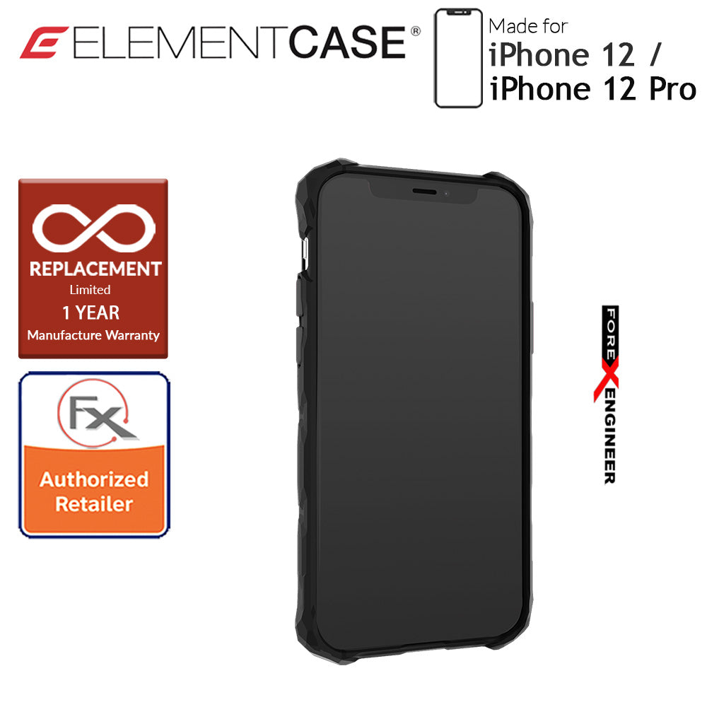 Element Case Special Ops for iPhone 12 - 12 Pro 5G 6.1" - Black Colour (Barcode : 810046111475)