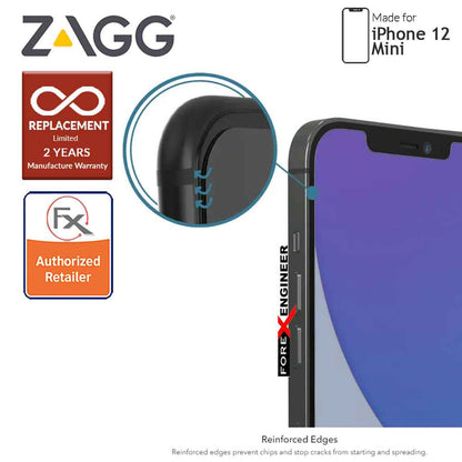 InvisibleShield Glass Elite Privacy+ for iPhone 12 Mini 5G 5.4" (Barcode: 840056131811)
