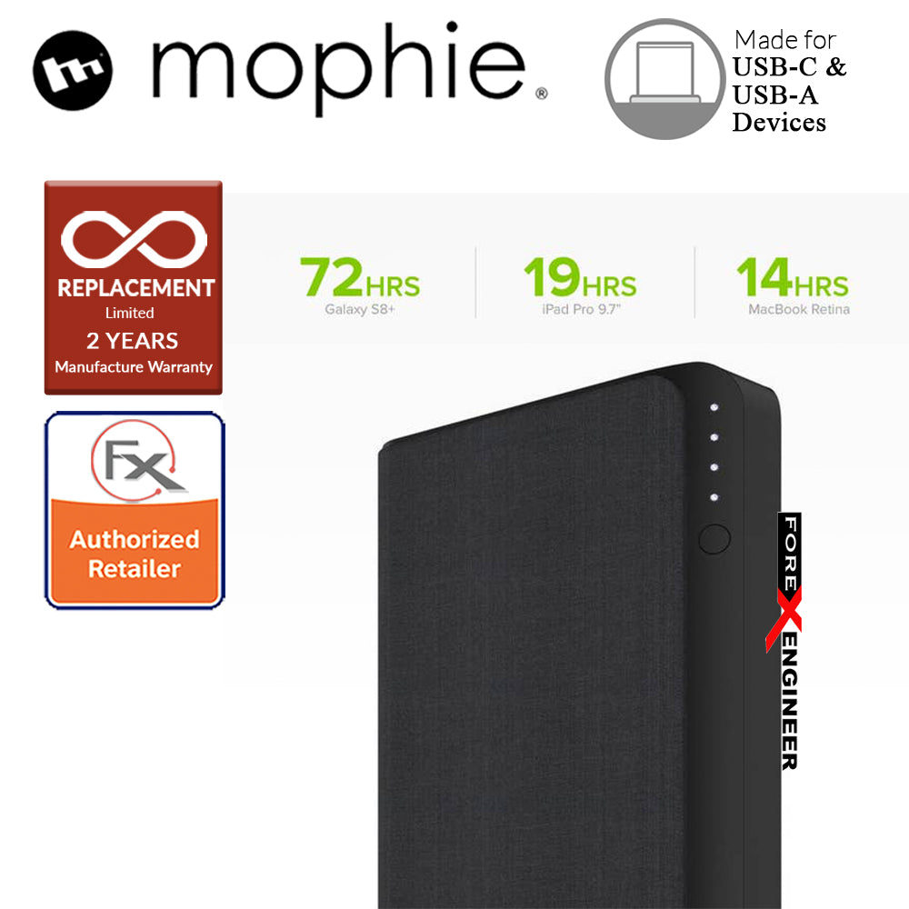 Mophie Powerstation USB-C 30w (19,500mAh) - Black (Barcode : 840472241323)