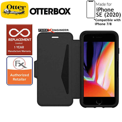 [RACKV2_CLEARANCE] OtterBox Strada for iPhone SE 2nd Gen ( 2020 ) Compatible with iPhone 8 - 7 - Shadow Color ( Barcode: 840104211441 )