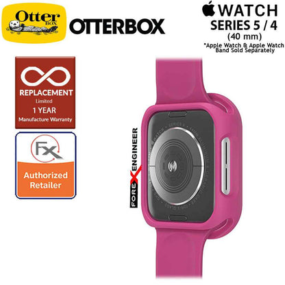 Otterbox EXO EDGE for Apple Watch Series SE - 6 - 5 - 4 ( 40mm ) -  Beet Juice Pink Color ( Barcode : 660543525424 )