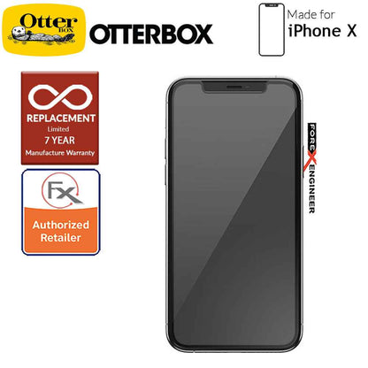Otterbox Glass Amplify Edge 2 Edge for iPhone X - 2.5D Screen Protector - 7 Years Warranty