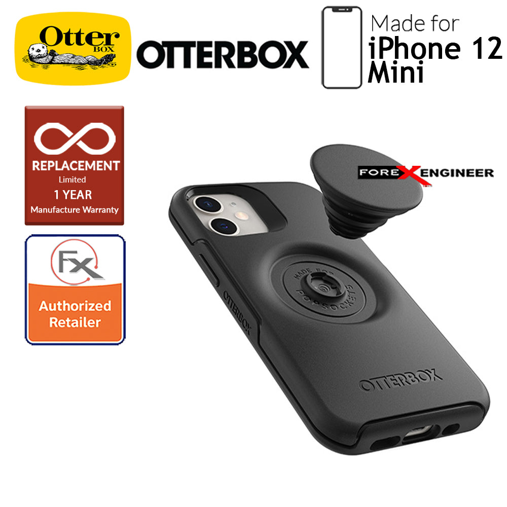 Otterbox Otter + Pop Symmetry for iPhone 12 Mini 5G 5.4" - Black (Barcode : 840104215500)