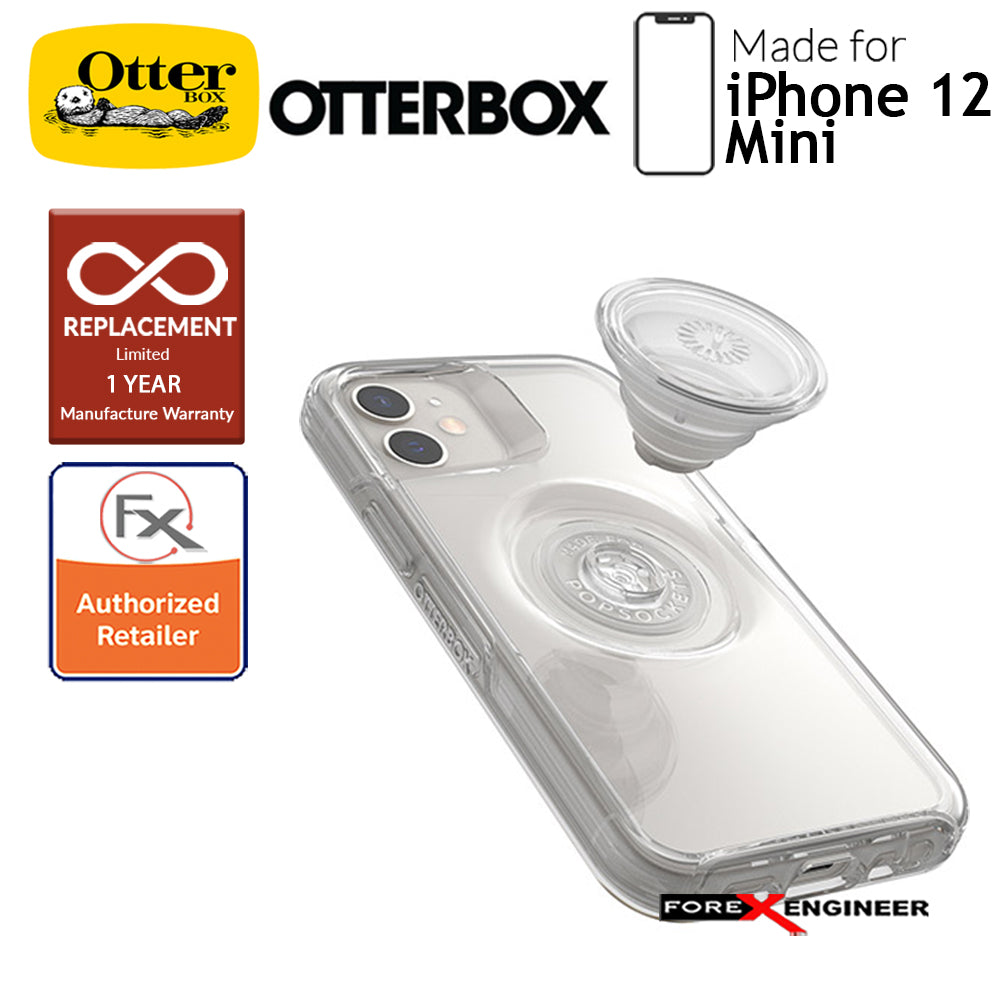 Otterbox Otter + Pop Symmetry for iPhone 12 Mini 5G 5.4" - Clear (Barcode : 840104219836)