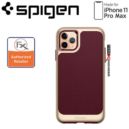 [RACKV2_CLEARANCE] Spigen Neo Hybrid for iPhone 11 Pro Max - Burgundy Color