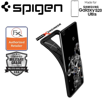Spigen Rugged Armor for Samsung Galaxy S20 Ultra 6.9"  - Matte Black Color
