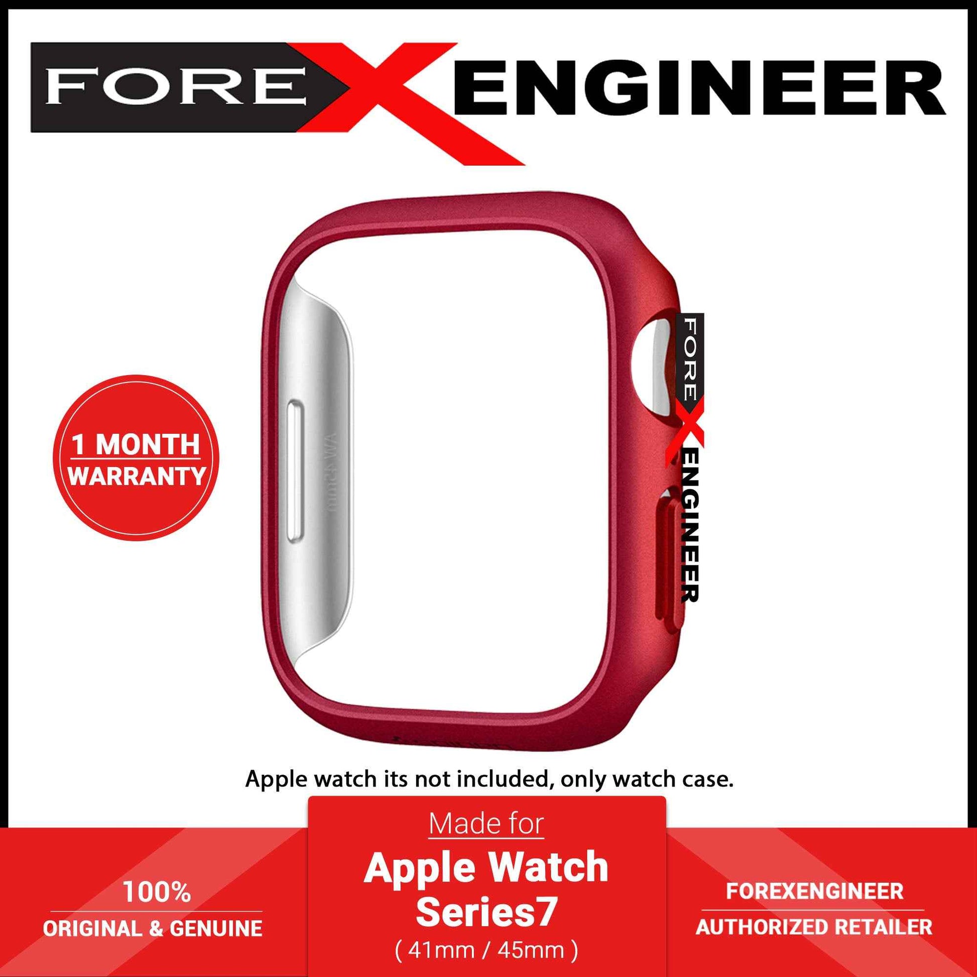 Spigen Thin Fit Case for Apple Watch Series 7 ( 45mm ) - Metallic Red (Barcode: 8809811857627 )