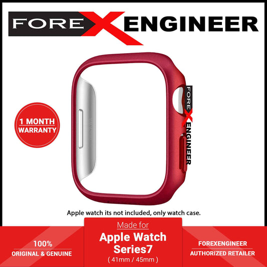 Spigen Thin Fit Case for Apple Watch Series 7 ( 45mm ) - Metallic Red (Barcode: 8809811857627 )