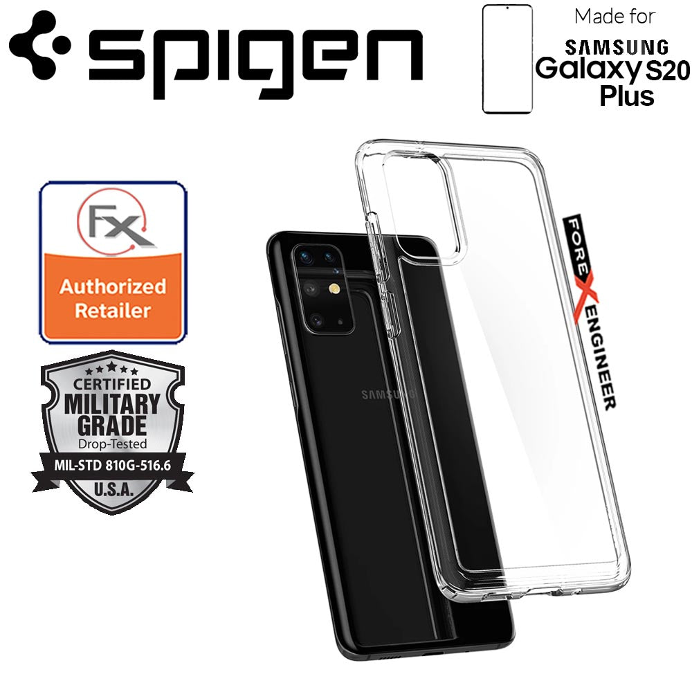 Spigen Ultra Hybrid for Samsung Galaxy S20+ - S20 Plus 6.7" - Crystal Clear Color