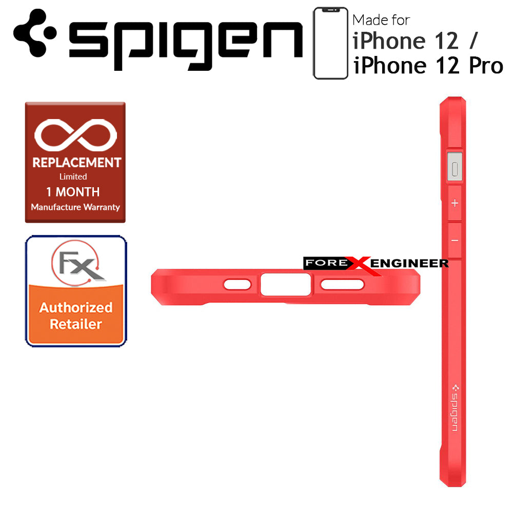 Spigen Ultra Hybrid for iPhone 12 - 12 Pro 5G 6.1" - Red (Barcode : 8809710756526)
