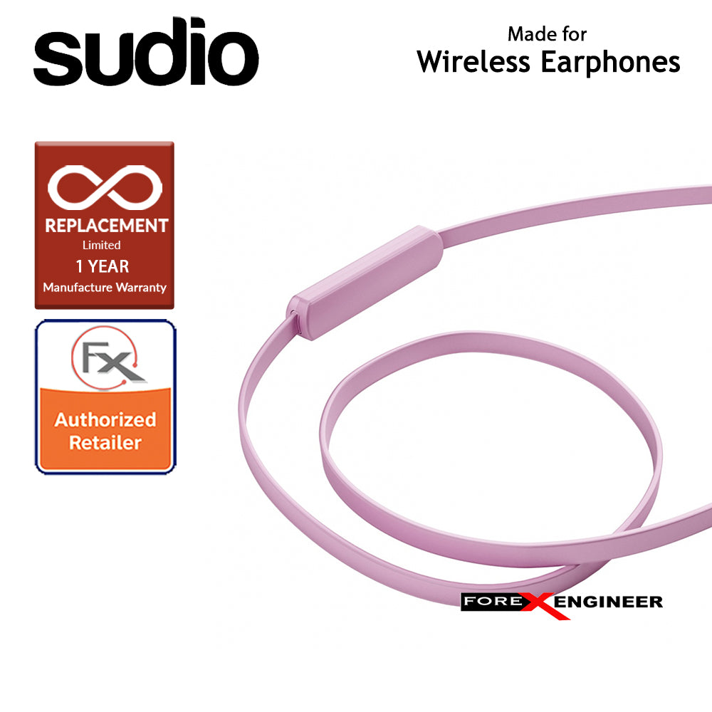 Sudio VASA BLÄ Bluetooth Earphones - Pink (Barcode : 7350071380543)