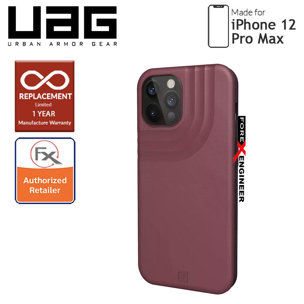 [RACKV2_CLEARANCE] UAG Anchor for iPhone 12 Pro Max 5G 6.7" - Aubergine (Barcode : 812451037470)