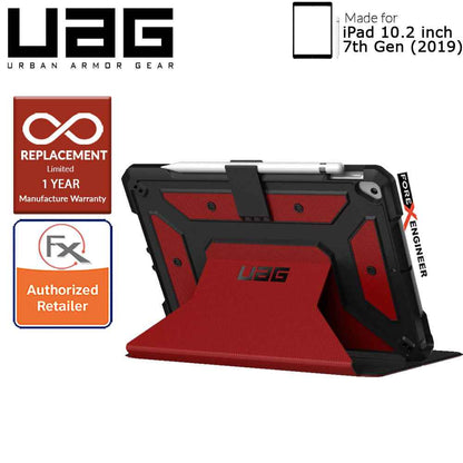 [RACKV2_CLEARANCE] UAG Metropolis for iPad 10.2 inch 7th - 8th - 9th Gen ( 2019 - 2021 ) - Magma Color (Barcode: 812451033373 )