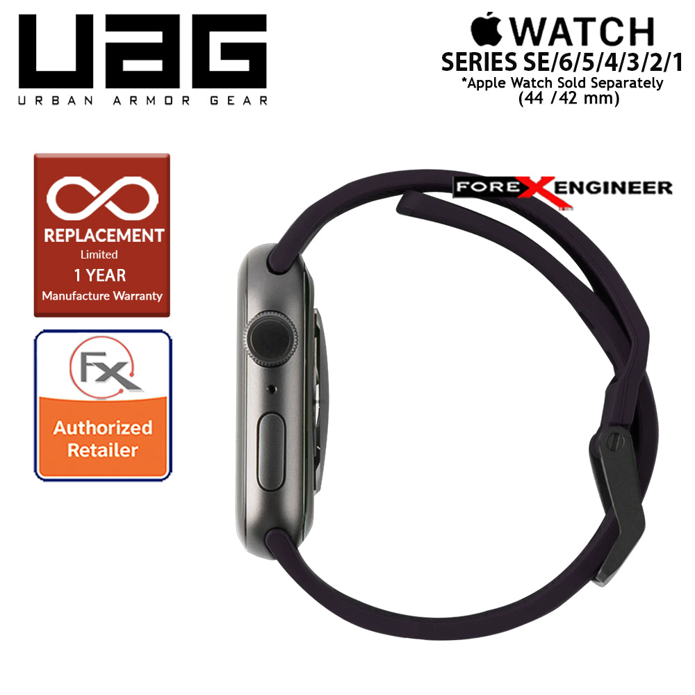 [RACKV2_CLEARANCE] UAG Scout Strap for Apple Watch Series 7 - SE - 6 - 5 - 4 - 3 - 2 - 1 ( 45mm - 42mm - 44mm ) - Eggplant Colour (Barcode: 812451037708)