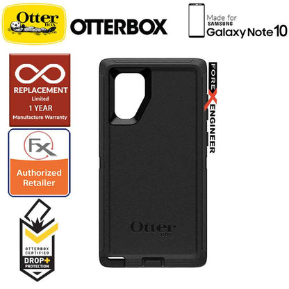 Otterbox Defender for Samsung Galaxy Note 10 - 2 Layers Lightweight Protection Case - Black - Forexengineer-malaysia