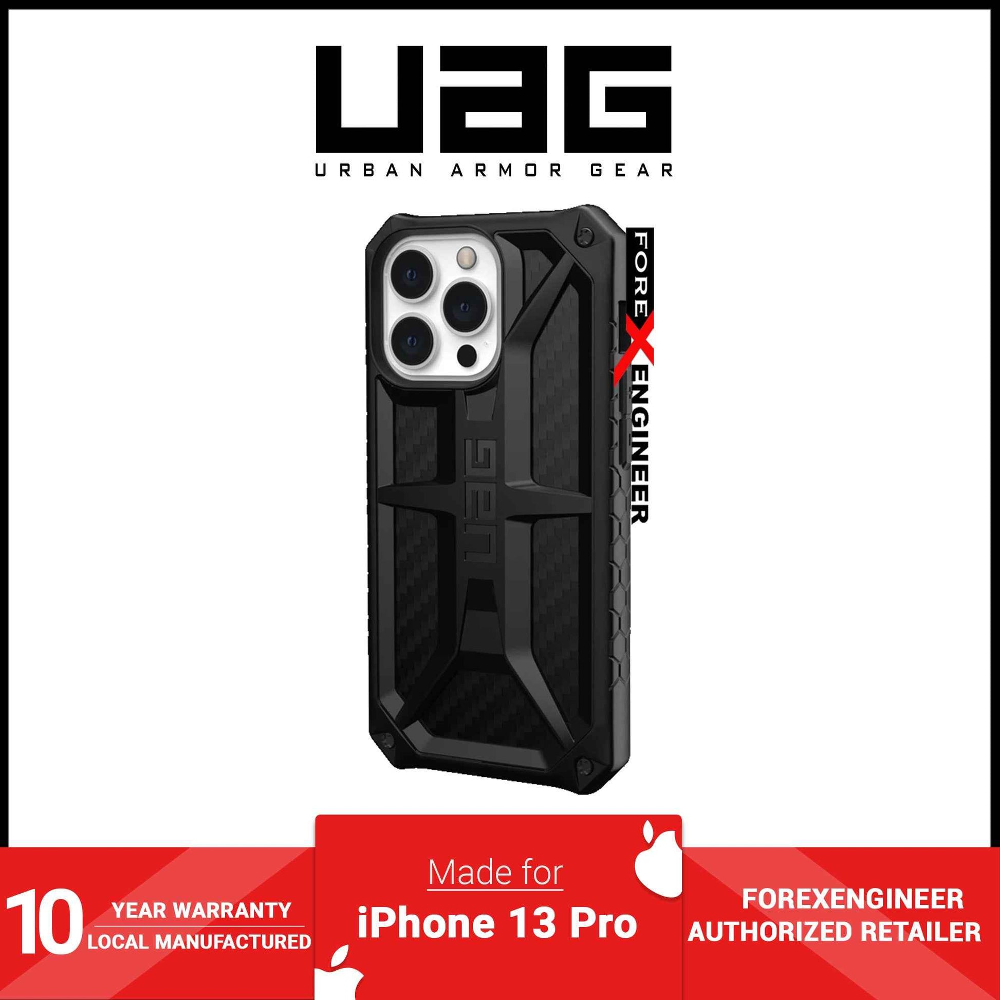 UAG Monarch for iPhone 13 Pro 5G 6.1" - Carbon Fibre  (Barcode: 810070362911)