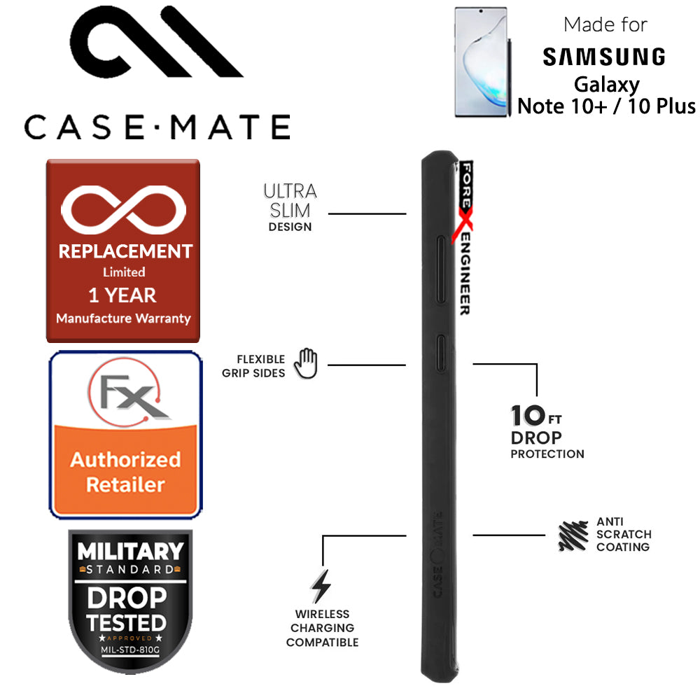 [RACKV2_CLEARANCE] Case Mate Tough for Samsung Galaxy Note 10+ - Note 10 Plus - Smoke
