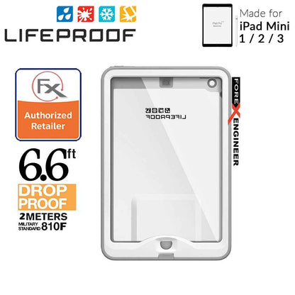 Lifeproof Nuud for iPad Mini 3 - 2 - 1 - Waterproof , Shockproof , Dirtproof - Avalanche White [CLEARANCE - NO WARRANTY] - Forexengineer-malaysia