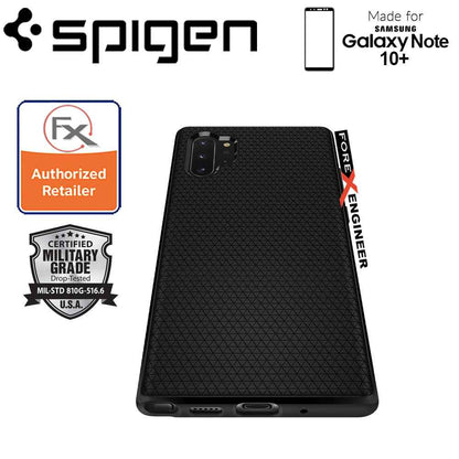 Spigen Liquid Air for Samsung Galaxy Note 10+ - Note 10 Plus - Matte Black - Forexengineer-malaysia