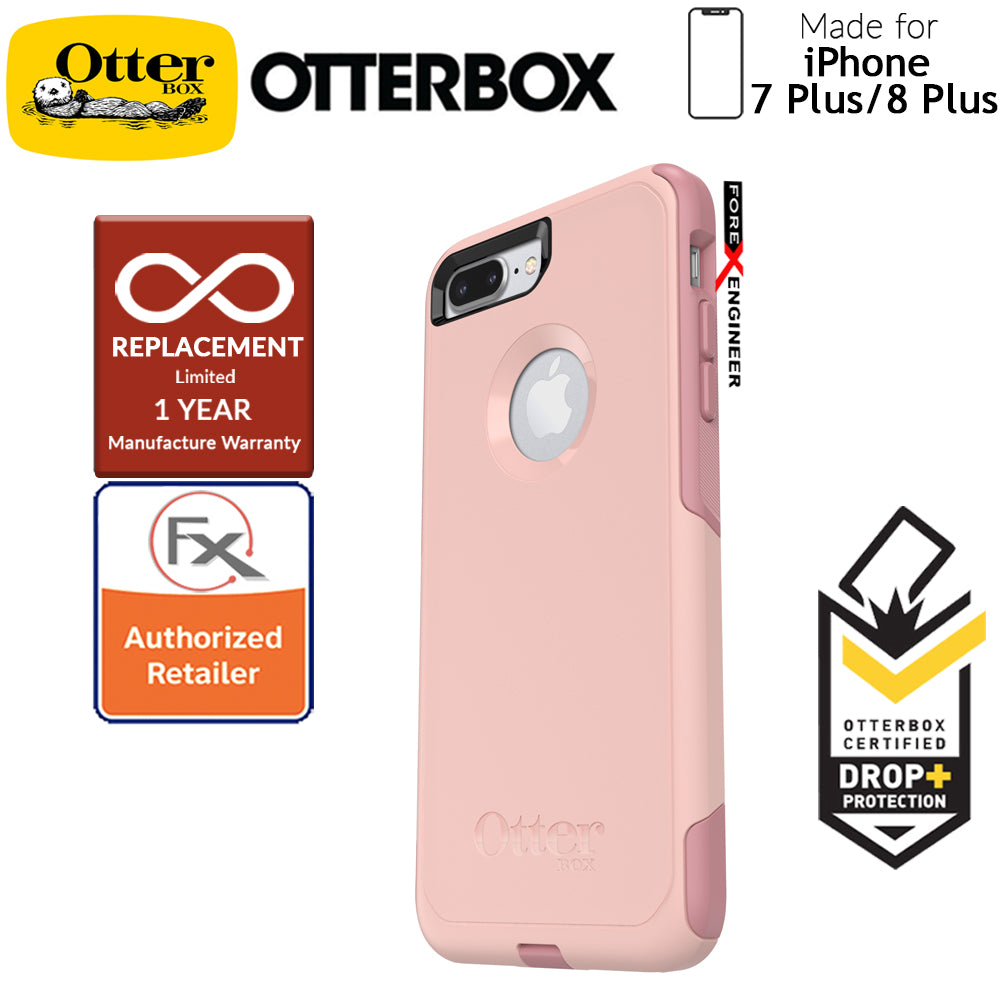 OtterBox Commuter for iPhone 8 Plus - 7 Plus - 2 Layers Lightweight Protection Case - Ballet Way