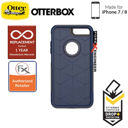 OtterBox Commuter Series for iPhone 8 - 7 - 2 Layers Lightweight Protection Case -  Indigo Way (Compatible with iPhone SE 2nd Gen 2020) - Forexengineer-malaysia