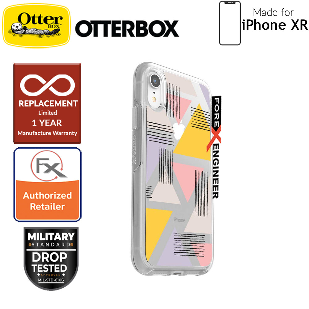 Otterbox Symmetry Clear Graphic for iPhone XR - Love Triangle