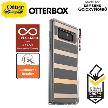 OtterBox Symmetry Clear Series for Samsung Galaxy Note 8 - Inside The Lines - Forexengineer-malaysia