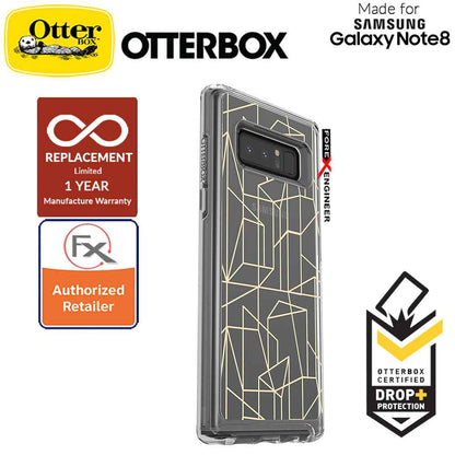 OtterBox Symmetry Clear Series for Samsung Galaxy Note 8 - Drop Me a Line - Forexengineer-malaysia