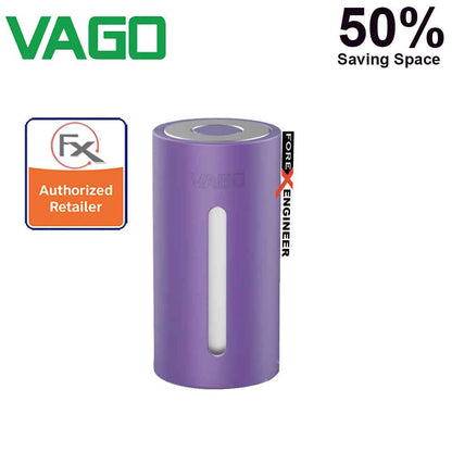 Vago Travel Portable Compressor Vacuum Bag ( FREE 1pcs Vago Vacuum Bag M size )  - Purple - Forexengineer-malaysia