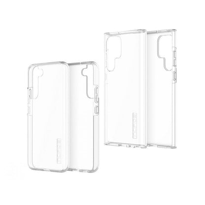 Incipio DualPro Classic+ Case for Samsung Galaxy S22 Ultra - Clear (Barcode: 650450008196 ) - Forexengineer -Malaysia- 650450008196